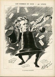 Illustratie van Manuel Luque voor de Omslag van La Caricature (1880)