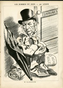 Illustratie van Manuel Luque in La Caricature (1880)