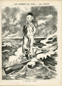Illustratie van Manuel Luque (1854-1919) in La Caricature (1880) door Manuel Luque