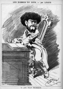 Jean Richepin (1849-1926), Franse schrijver door Manuel Luque