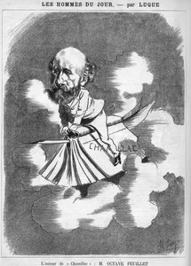 Octave Feuillet (1821-1890) Franse schrijver door Manuel Luque