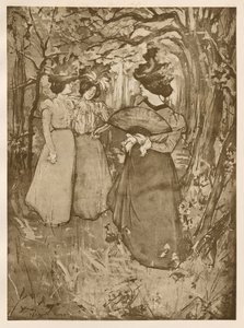 Herfstmenuet, 1898 door Manuel Robbe