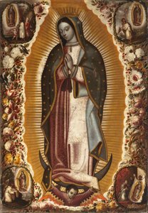 Maagd van Guadalupe (Virgen de Guadalupe) door Manuel de Arellano