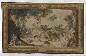 Roland slaapt door Manufacture Royale des Gobelins