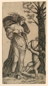 De Verzoening van Minerva en Cupido