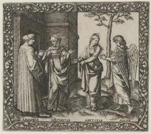 Amadeus Berruti met Austeritas, Amititia en Amor