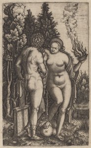 Man en Vrouw met een Bal
