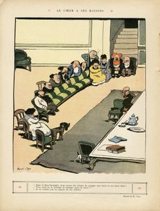 Illustratie door Marcel Capy (1865-1941) in Le Rire