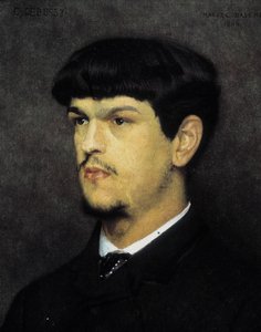 Portret van Claude Debussy
