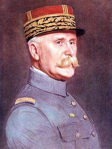 Portret van maarschalk Philippe Petain, c. 1920