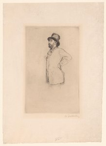 Portret van Edgar Degas