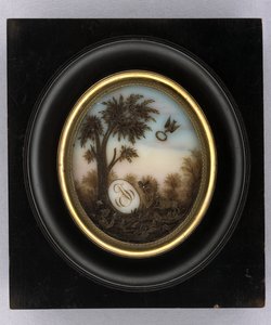 Plaquette, ca. 1880 door Marcellin Marcellin