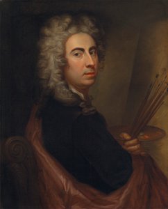 Zelfportret door Marcellus Laroon the Elder