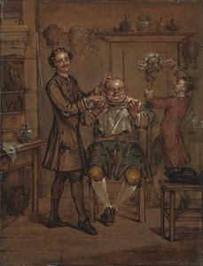 De Barbier door Marcellus Laroon the Younger