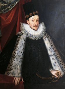 Portret van Sigismund III Vasa, koning van Zweden en Polen, door Martin Kober door Marcin Kober