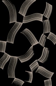 Kleine dans, 2014 (inkt op papier) door Marco Campedelli