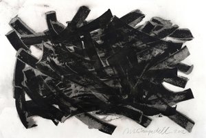 Saltus, 2012 (inkt op papier) door Marco Campedelli