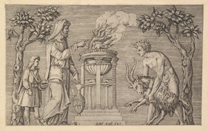 Speculum Romanae Magnificentiae: Het offer van een ram