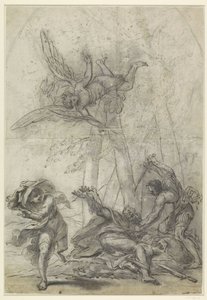 Martelaarschap van de heilige Petrus Martyr door Marco Marcola (possibly)