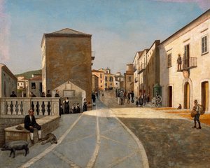 Zicht op Casacalenda door Marco di Gregorio