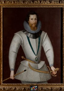Robert Devereux, 2e Graaf van Essex (1556-1601) door Marcus (attr. to) Gheeraerts