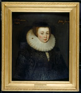 Lady Emily Howard door Marcus Gheeraerts
