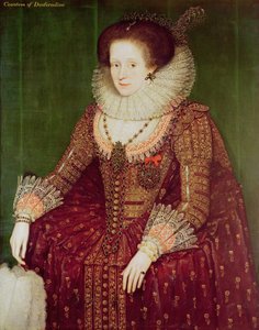 Margaret Hay, Gravin van Dunfermline door Marcus Gheeraerts