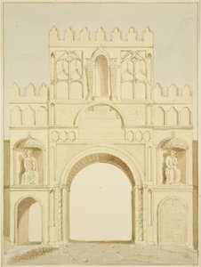 Poort bij het Zwarte Kasteel, Brislington door Marcus H. Homes