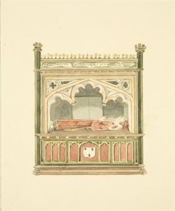 Monument voor William Canynges in St Mary Redcliffe door Marcus H. Homes