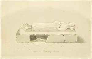 Graf van Sir John Lamyngton in St Mary Redcliffe door Marcus H. Homes