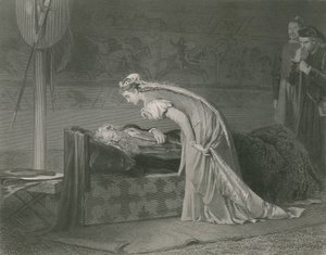 Lear en Cordelia, Koning Lear door Marcus Stone