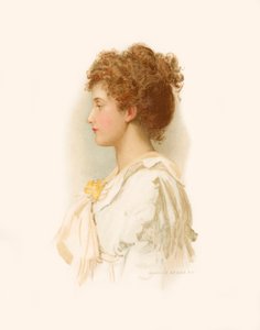 Adeline van Tennyson door Marcus Stone