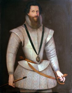 Robert Devereux, 2e Graaf van Essex (1567-1601) door Marcus the Younger Gheeraerts