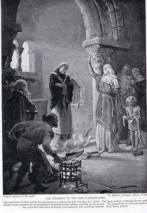 Het oordeel van negen ploegscharen, illustratie uit 