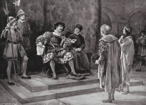 Thome de Sousa, eerste gouverneur-generaal van Brazilië (litho) door Margaret (after) Dovaston