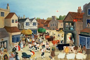 18e-eeuwse Mayfair veemarkt