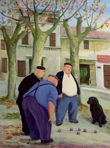 Jeu de boules spelers