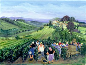 Chianti landschap