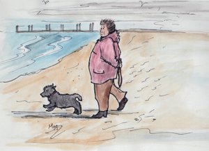 De hond uitlaten - 03 door Margaret Loxton