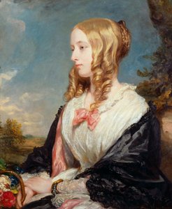 Georgiana Thellusson door Margaret Sarah (1793 1872) Carpenter