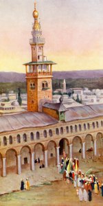 Hof van de Grote Moskee, Damascus