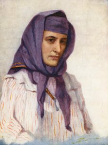 Maronitisch meisje van de Libanon