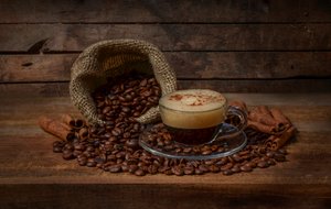 Rustiek koffie-stilleven