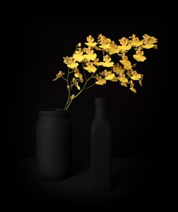 Stilleven met gele orchidee door Margareth Perfoncio