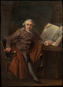 Portret van Jean-Jacques Lagrenée 1739-1821, c. 1787 door Marguerite Gerard