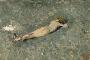 Naakt op het strand van Portici