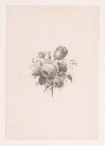 Boeket door Maria Geertruida de Goeje Barbiers (attributed to)