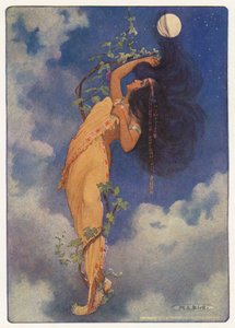 Illustratie voor Hiawatha door Longfellow door Maria Louise Kirk