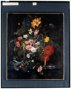Een stilleven van bloemen