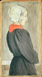Nederlands meisje, ca. 1899